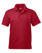 Core 365 Youth Origin Performance Piqué Polo CLASSIC RED OFFront