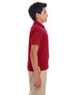 Core 365 Youth Origin Performance Piqué Polo CLASSIC RED ModelSide