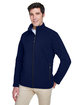 Core 365 Men's Cruise Two-Layer Fleece Bonded Soft Shell Jacket CLASSIC NAVY ModelQrt