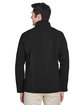 Core 365 Men's Tall Cruise Two-Layer Fleece Bonded Soft Shell Jacket BLACK ModelBack