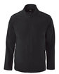 Core 365 Men's Tall Cruise Two-Layer Fleece Bonded Soft Shell Jacket BLACK OFFront
