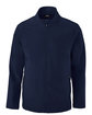 Core 365 Men's Tall Cruise Two-Layer Fleece Bonded Soft Shell Jacket CLASSIC NAVY OFFront
