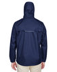 Core 365 Men's Climate Seam-Sealed Lightweight Variegated Ripstop Jacket CLASSIC NAVY ModelBack