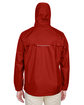 Core 365 Men's Climate Seam-Sealed Lightweight Variegated Ripstop Jacket CLASSIC RED ModelBack