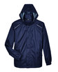 Core 365 Men's Climate Seam-Sealed Lightweight Variegated Ripstop Jacket CLASSIC NAVY FlatFront