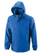 Core 365 Men's Climate Seam-Sealed Lightweight Variegated Ripstop Jacket TRUE ROYAL OFFront