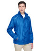 Core 365 Men's Climate Seam-Sealed Lightweight Variegated Ripstop Jacket TRUE ROYAL ModelQrt