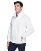Core 365 Men's Climate Seam-Sealed Lightweight Variegated Ripstop Jacket WHITE ModelQrt