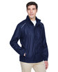 Core 365 Men's Climate Seam-Sealed Lightweight Variegated Ripstop Jacket CLASSIC NAVY ModelQrt