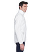 Core 365 Men's Climate Seam-Sealed Lightweight Variegated Ripstop Jacket WHITE ModelSide