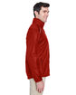 Core 365 Men's Climate Seam-Sealed Lightweight Variegated Ripstop Jacket CLASSIC RED ModelSide