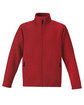 Core 365 Men's Journey Fleece Jacket CLASSIC RED OFFront