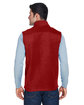Core 365 Men's Journey Fleece Vest CLASSIC RED ModelBack