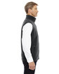 Core 365 Men's Journey Fleece Vest HEATHER CHARCOAL ModelSide
