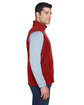 Core 365 Men's Journey Fleece Vest CLASSIC RED ModelSide