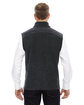 Core365 Men's Tall Journey Fleece Vest HEATHER CHARCOAL ModelBack