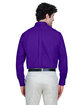 Core 365 Men's Operate Long-Sleeve Twill Shirt CAMPUS PURPLE ModelBack