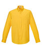 Core365 Men's Operate Long-Sleeve Twill Shirt CAMPUS GOLD OFFront