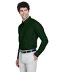 Core 365 Men's Operate Long-Sleeve Twill Shirt FOREST ModelQrt