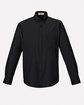 Core 365 Men's Tall Operate Long-Sleeve Twill Shirt BLACK OFFront