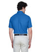 Core 365 Men's Optimum Short-Sleeve Twill Shirt TRUE ROYAL ModelBack