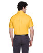 Core 365 Men's Optimum Short-Sleeve Twill Shirt CAMPUS GOLD ModelBack