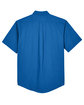 Core365 Men's Optimum Short-Sleeve Twill Shirt TRUE ROYAL FlatBack