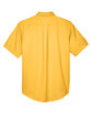 Core365 Men's Optimum Short-Sleeve Twill Shirt CAMPUS GOLD FlatBack