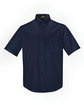 Core 365 Men's Optimum Short-Sleeve Twill Shirt CLASSIC NAVY OFFront