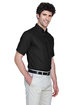 Core365 Men's Optimum Short-Sleeve Twill Shirt BLACK ModelQrt