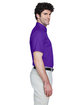 Core 365 Men's Optimum Short-Sleeve Twill Shirt CAMPUS PURPLE ModelSide