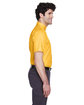 Core365 Men's Optimum Short-Sleeve Twill Shirt CAMPUS GOLD ModelSide