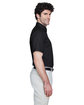 Core365 Men's Tall Optimum Short-Sleeve Twill Shirt BLACK ModelSide