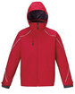 North End Men's Angle 3-in-1 Jacket with Bonded Fleece Liner CLASSIC RED OFFront