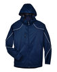 North End Men's Tall Angle 3-in-1 Jacket with Bonded Fleece Liner NIGHT FlatFront