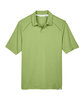 North End Men's Recycled Polyester Performance Piqué Polo CACTUS GREEN FlatFront