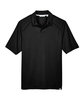 North End Men's Recycled Polyester Performance Piqué Polo BLACK FlatFront