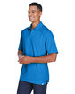 North End Men's Recycled Polyester Performance Piqué Polo LT NAUTICAL BLU ModelQrt