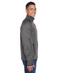 North End Men's Flux Mélange Bonded Fleece Jacket  ModelSide