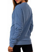 Next Level Unisex Pullover PCH Crewneck Sweatshirt HEATHER BAY BLUE ModelSide
