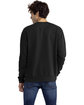 Next Level Apparel Unisex Santa Cruz Sweatshirt BLACK ModelBack