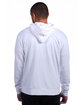 Next Level Adult Sueded French Terry Pullover Sweatshirt WHITE ModelBack