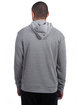 Next Level Adult Sueded French Terry Pullover Sweatshirt HEATHER GRAY ModelBack