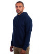 Next Level Adult Sueded French Terry Pullover Sweatshirt MIDNIGHT NAVY ModelSide