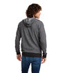 Next Level Adult Pacifica Denim Fleece Full-Zip Hooded Sweatshirt  ModelBack