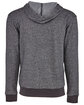 Next Level Apparel Adult Pacifica Denim Fleece Full-Zip Hooded Sweatshirt  FlatBack