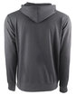 Next Level Adult Laguna French Terry Full-Zip Hooded Sweatshirt HVY MTL/ HVY MTL OFBack