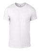 Gildan Lightweight T-Shirt WHITE FlatFront