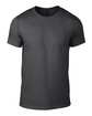 Gildan Lightweight T-Shirt HEATHER DK GREY FlatFront
