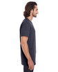 Gildan Lightweight T-Shirt HEATHER NAVY ModelSide